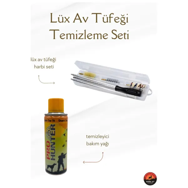 Av Tüfeği Temizlik Seti · Lüks